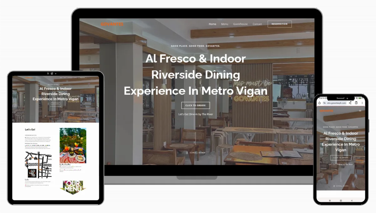 Restaurant Ordering Website by HRM Creative Solutions